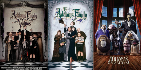 Movie - Addams Family Triple Poster
